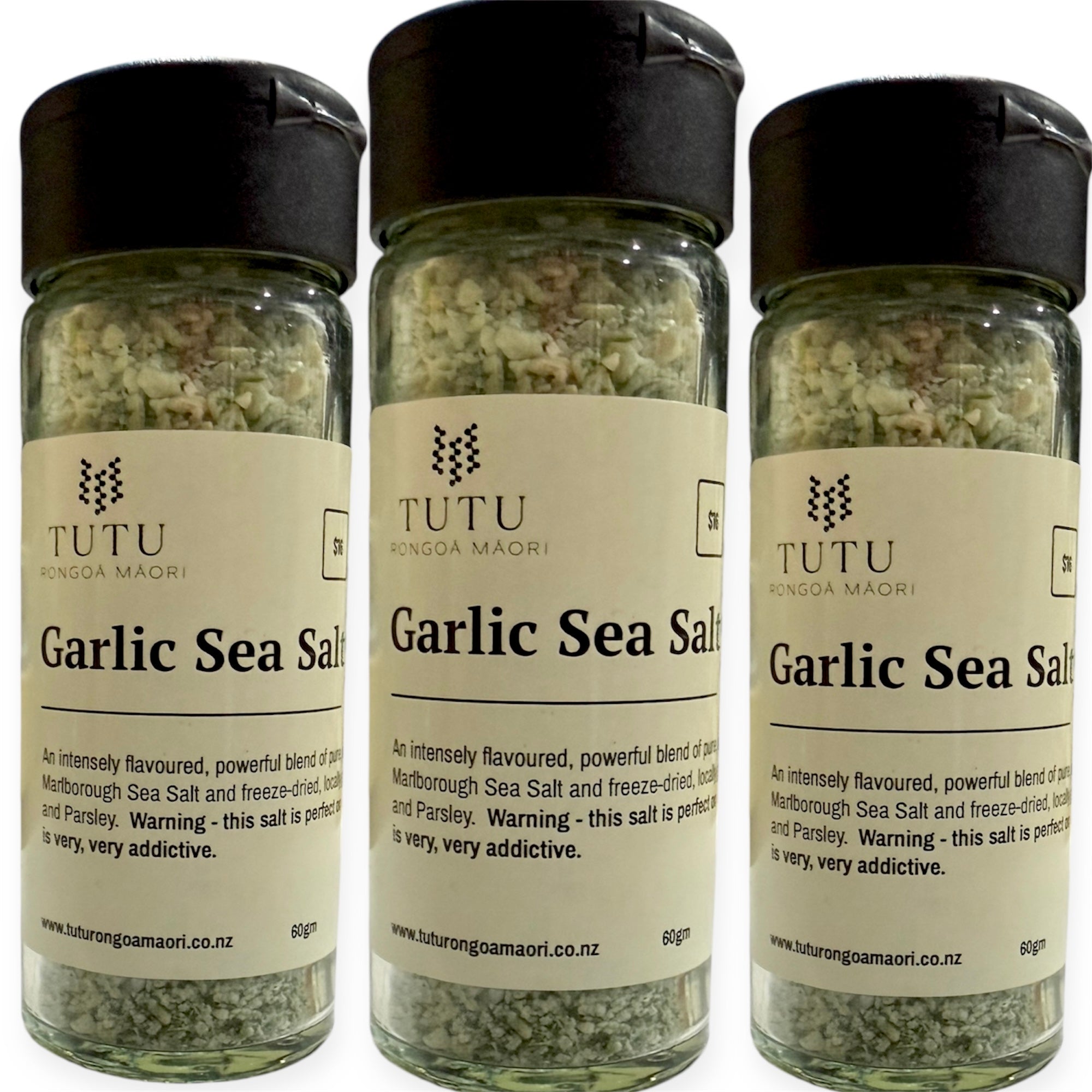 Garlic Sea Salt – TUTU RONGOĀ MĀORI