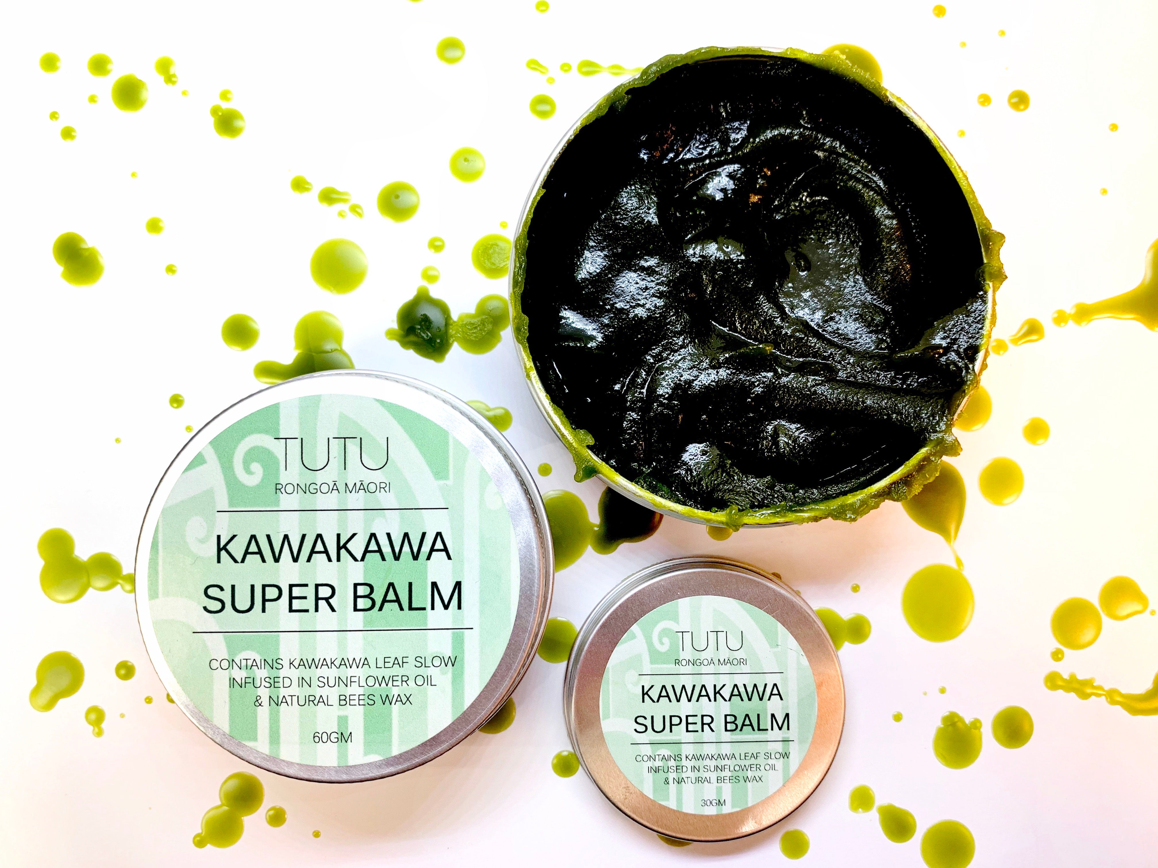 KAWAKAWA SUPER BALM - GREEN – TUTU RONGOĀ MĀORI